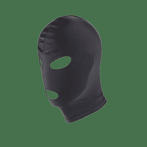 Open Eye & Mouth Design Hood by Love In Leather - Bondage Hoods