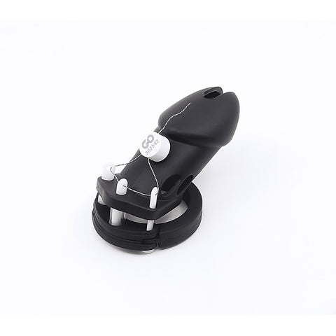 Silicone Male Chastity Cage Short by Love In Leather - Male Chastity
