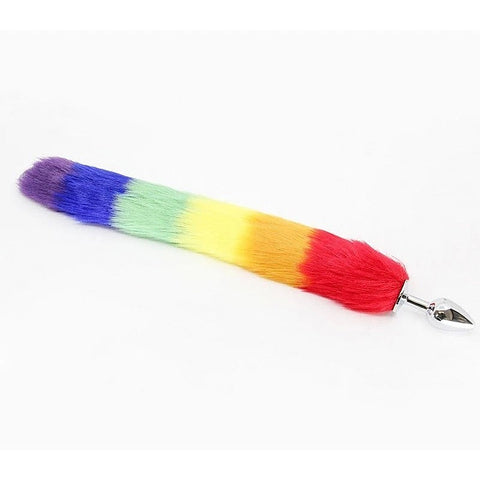 Fox Tail Anal Plug Medium by Love In Leather - Butt Plugs