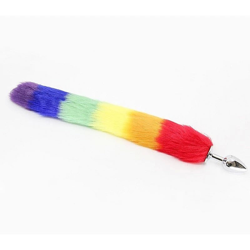 Fox Tail Anal Plug Large by Love In Leather - Butt Plugs
