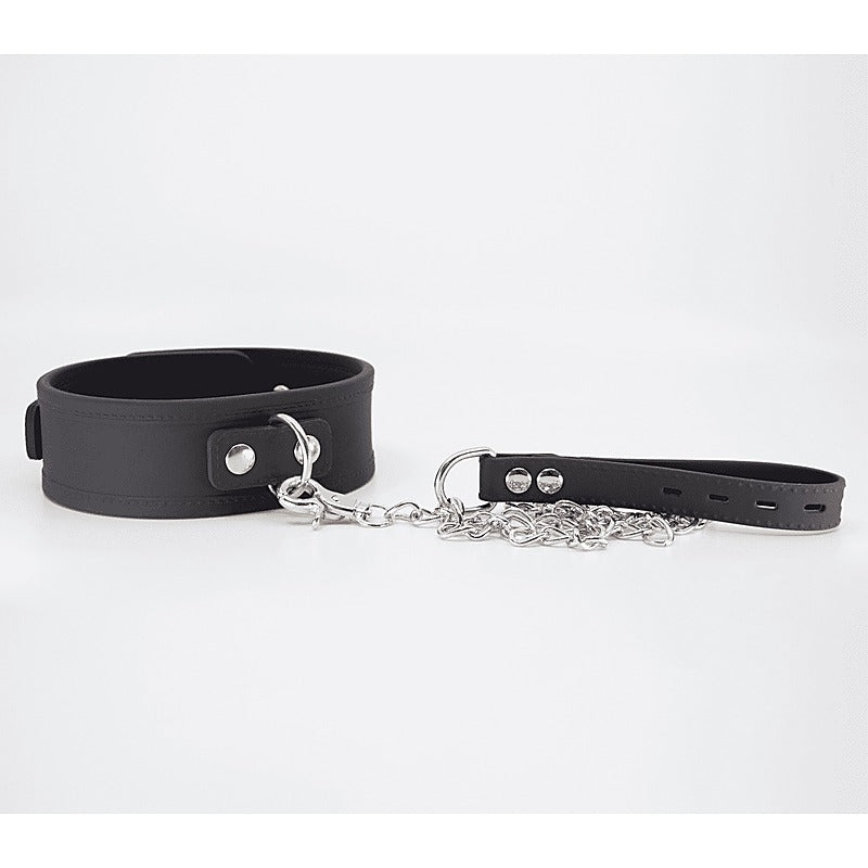 Premium Silicone Collar & Lead Set by Love In Leather - Collars and Leads