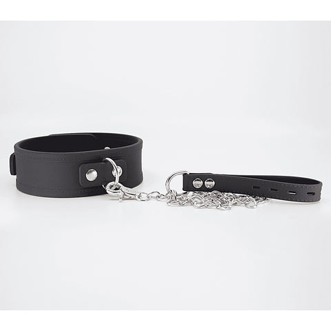 Premium Silicone Collar & Lead Set by Love In Leather - Collars and Leads