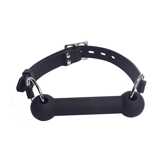 Silicone Bit Gag by Love In Leather - Bondage Gags and Bits