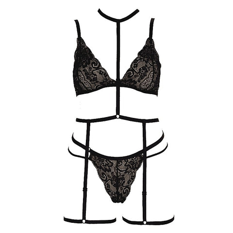 Soft Cup Lace Triangle Women's Bralette by Muse - Her Fetish