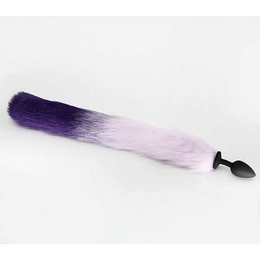 Fox Tail Silicone Butt Plug by Love In Leather - Butt Plugs