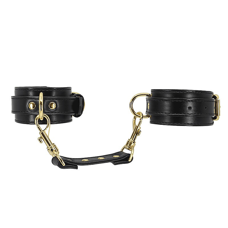 Premium Faux Leather Wrist Cuffs by Love In Leather - Cuffs And Restraints
