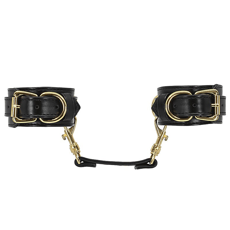 Premium Faux Leather Wrist Cuffs by Love In Leather - Cuffs And Restraints