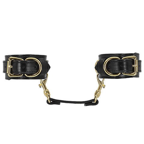 Premium Faux Leather Wrist Cuffs by Love In Leather - Cuffs And Restraints