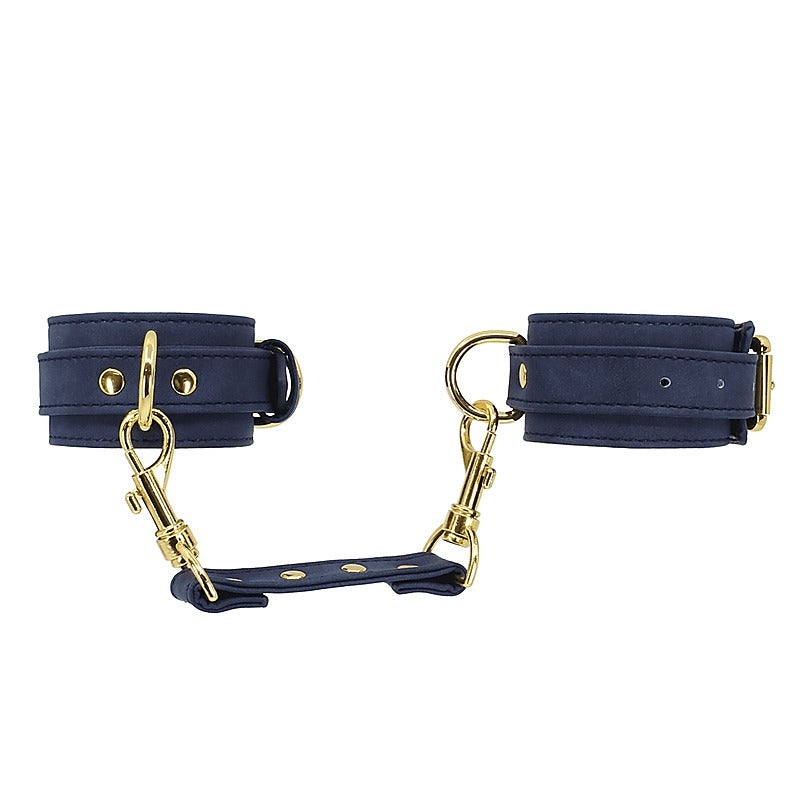 Premium Faux Leather Wrist Cuffs by Love In Leather - Cuffs And Restraints