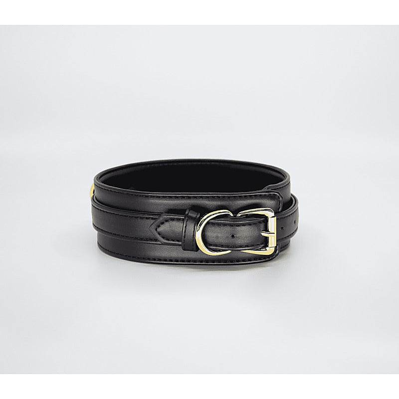 Premium Faux Leather Collar & Leads by Love In Leather - Collars and Leads