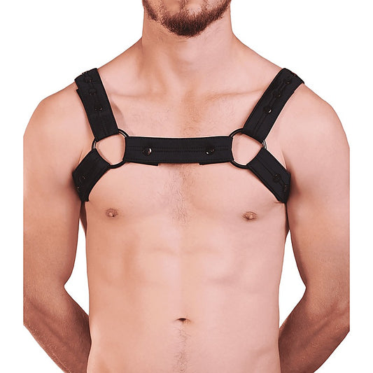 Mens Neoprene Bulldog Brace by Love In Leather - Cuffs And Restraints