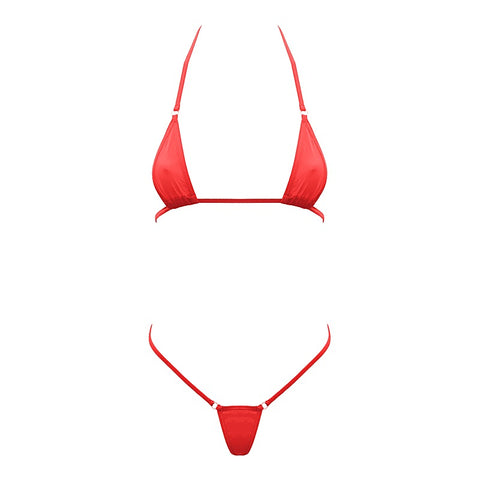 Spandex Fabric Women's Micro Bikini by Love In Leather - Bras and Bra Sets