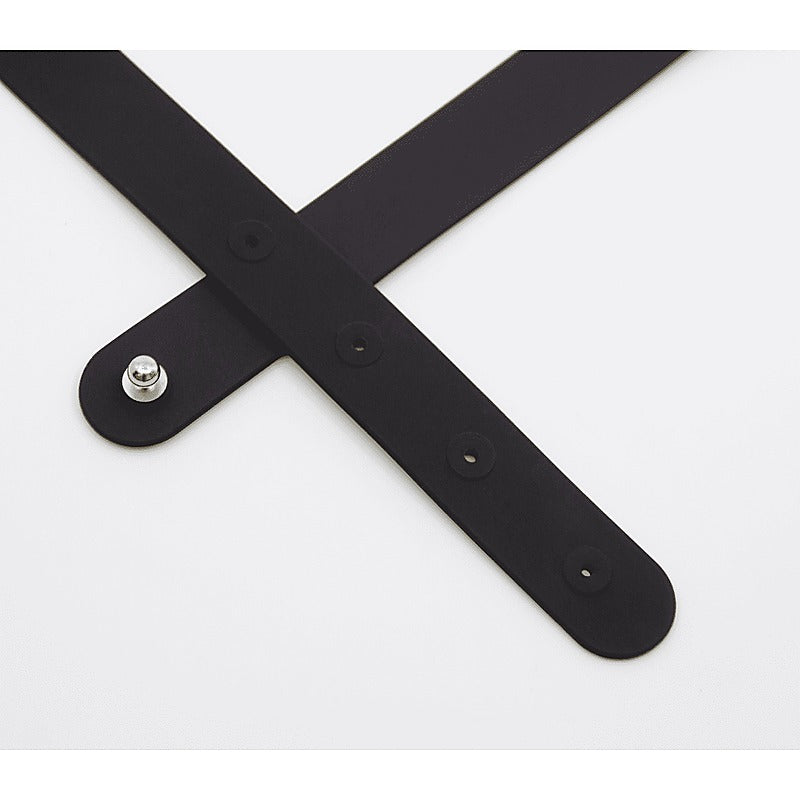 BDSM Play Silicone SLUT Collar by Love In Leather - Collars and Leads