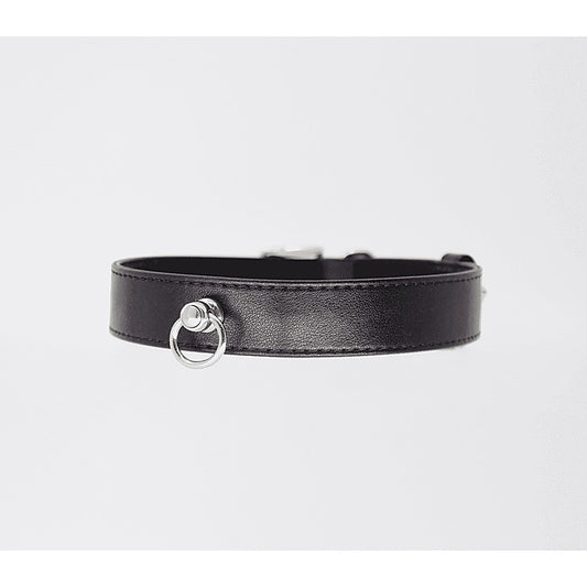 Tipped Bondage Collar & Lead Set by Love In Leather - Collars and Leads