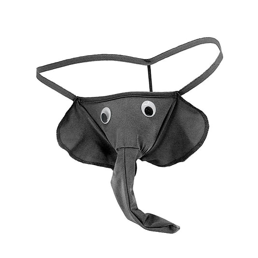 Men'S Novelty Elephant G-String By Love In Leather - Jocks and G-Strings