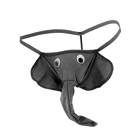 Men'S Novelty Elephant G-String By Love In Leather - Jocks and G-Strings