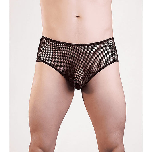 Men's Mesh Sexy Briefs by Love In Leather - Mens Briefs And Boxers