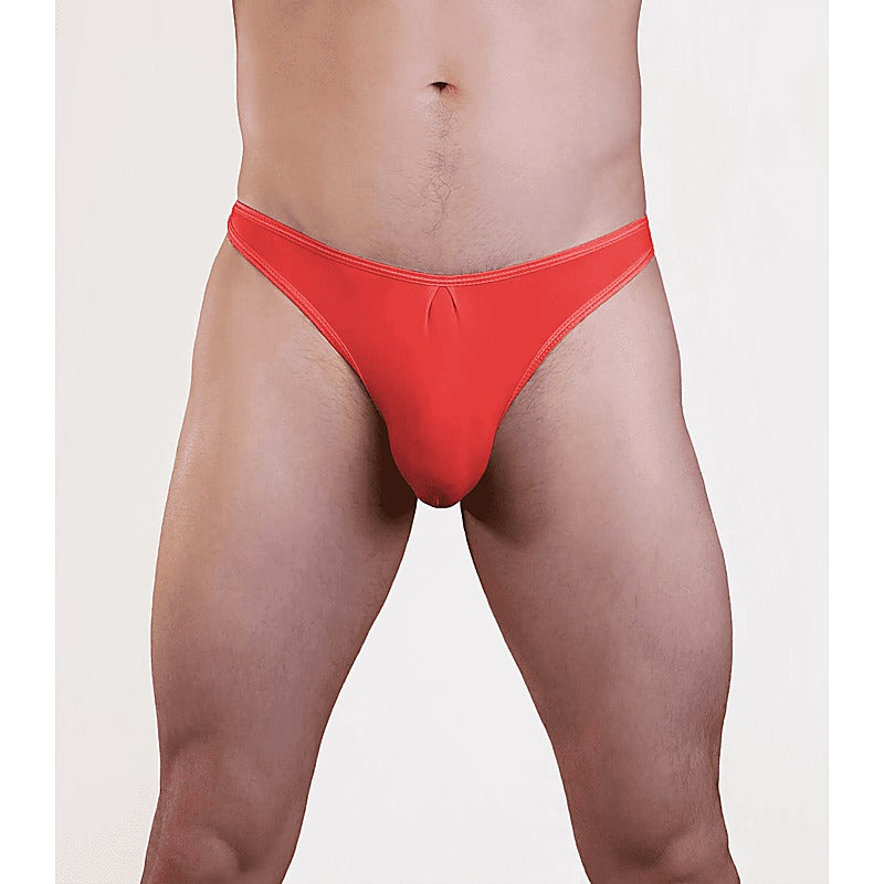 Plain Mens Lycra G-String S/M by Love In Leather - Jocks and G-Strings