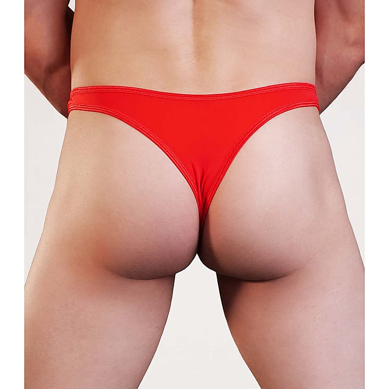 Plain Mens Lycra G-String L/XL by Love In Leather - Jocks and G-Strings