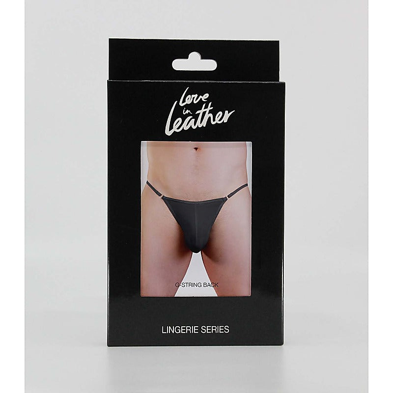 Soft Poly-Cotton Men's G-String by Love In Leather - Jocks and G-Strings