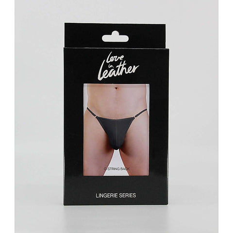 Soft Poly-Cotton Men's G-String by Love In Leather - Jocks and G-Strings