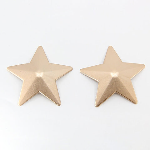 Star Shape Metal Nipple Pasties by Love In Leather - Breast and Nipple Toys