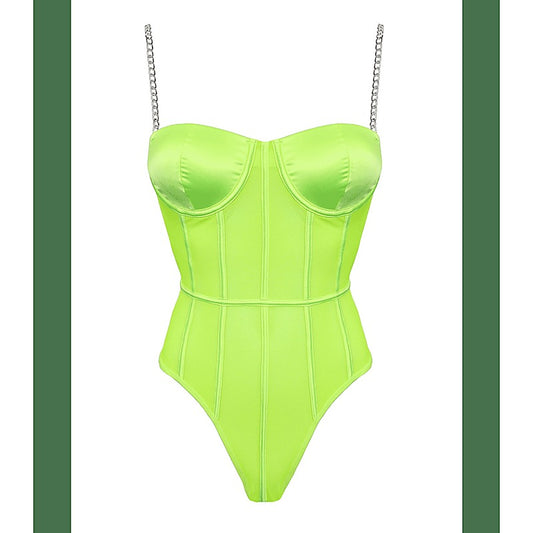 Fluro Mesh Sexy Women's Bodysuit by Muse - Her Fetish