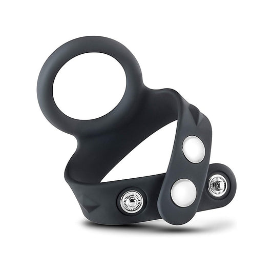 Adjustable Silicone Cock Rings by Love In Leather - Stretchy Cock Rings
