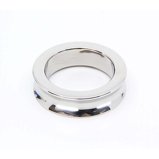Stainless Steel Fat Boy Cock Ring by Love In Leather - Steel Cock Rings
