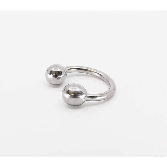 Stainless Steel Mens Glans Ring by Love In Leather - Steel Cock Rings