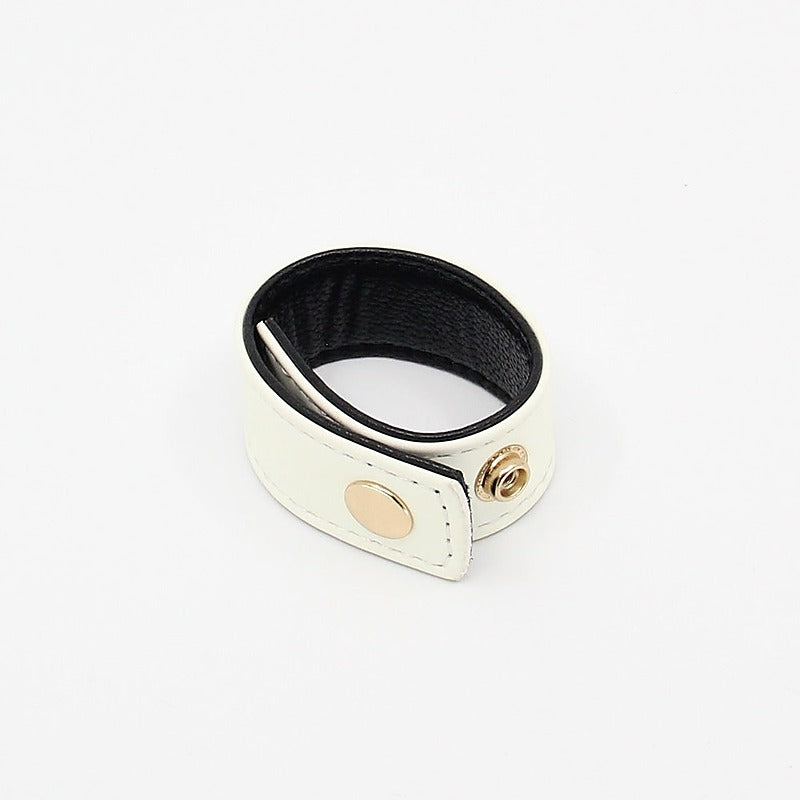 Quick Release Mens Cock Strap by Love In Leather - Cock Rings