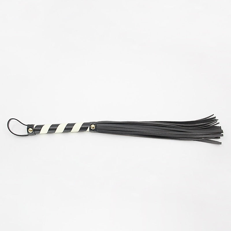 Medium Length Suede Flogger by Love In Leather - Whips And Crops