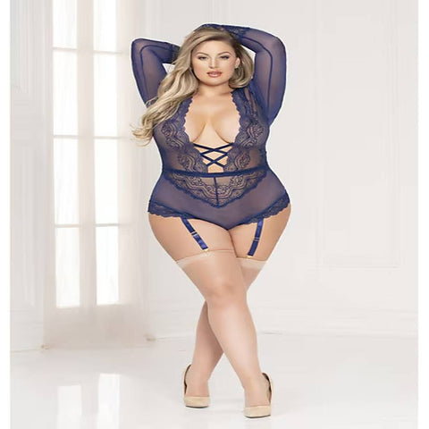 Secret Affair Women Teddy by Seven 'til Midnight - Teddies and Bodysuits