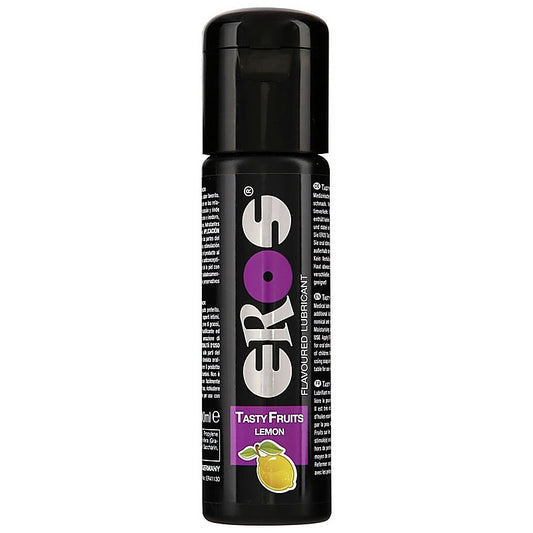 EROS Tasty Fruits Lemon Flavoured Lube by Megasol - Massage Oils and Lubricants