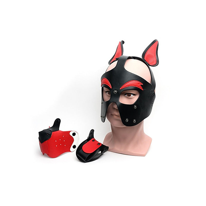 Premium Playful Pup BDSM Hood by Sport Fucker - Bondage Hoods