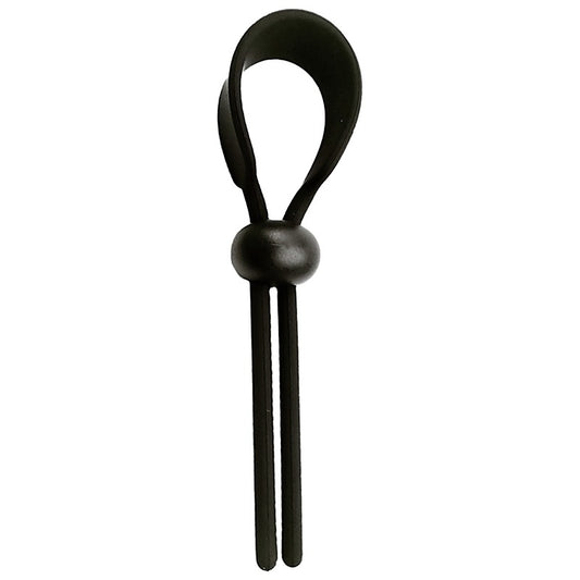 Nero Adjustable Silicone Wide Lasso Cock Ring by Evolved - Stretchy Cock Rings