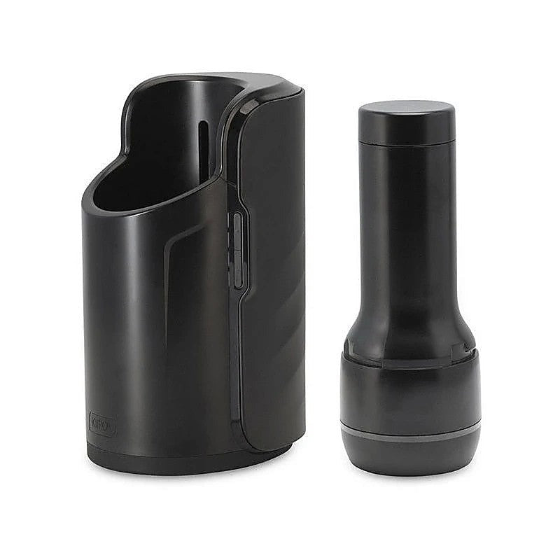 Keon Combo Set White With Male Stroker by Kiiroo - Masturbators and Strokers