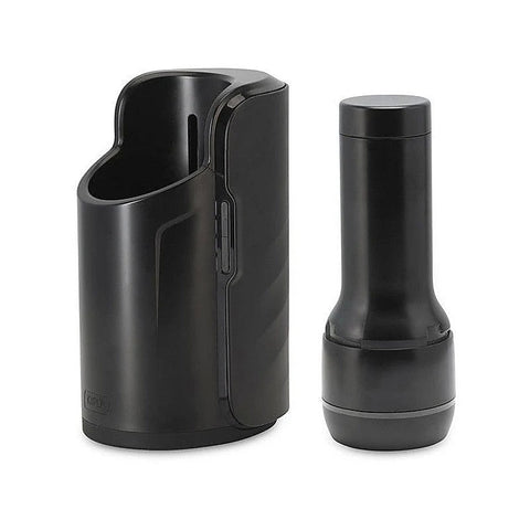 Keon Combo Set White With Male Stroker by Kiiroo - Masturbators and Strokers