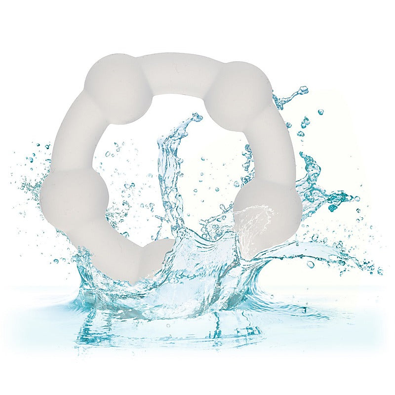 Premium Alpha Liquid Silicone Beaded Cock Rings - Cock Ring Sets