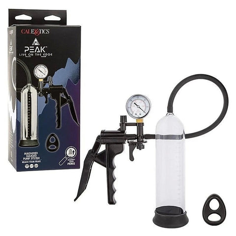 Peak Magnified Gauged Penis Pump System - Penis Pumps And Stretchers