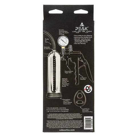 Peak Magnified Gauged Penis Pump System - Penis Pumps And Stretchers