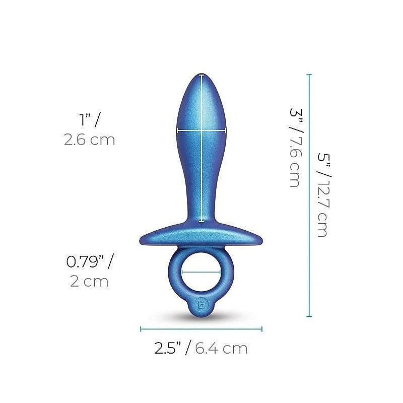 B Vibe Butties Slide Silicone Anal Plugs Sphere Shape Finger Ring - Butt Plugs