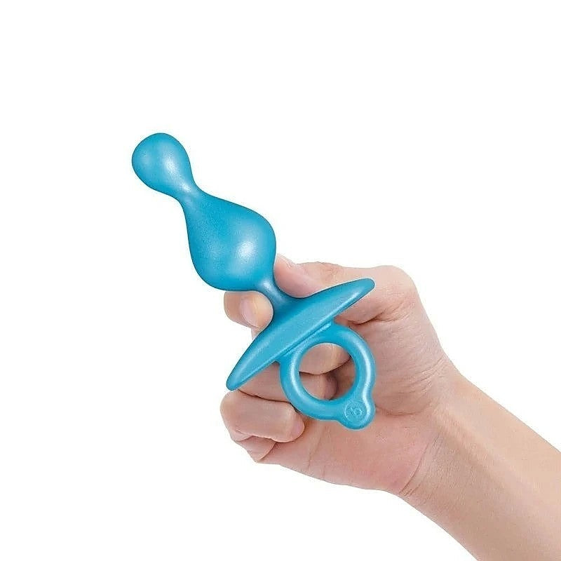 Butties Pop Beaded Silicone Butt Plug by B-Vibe - Butt Plugs