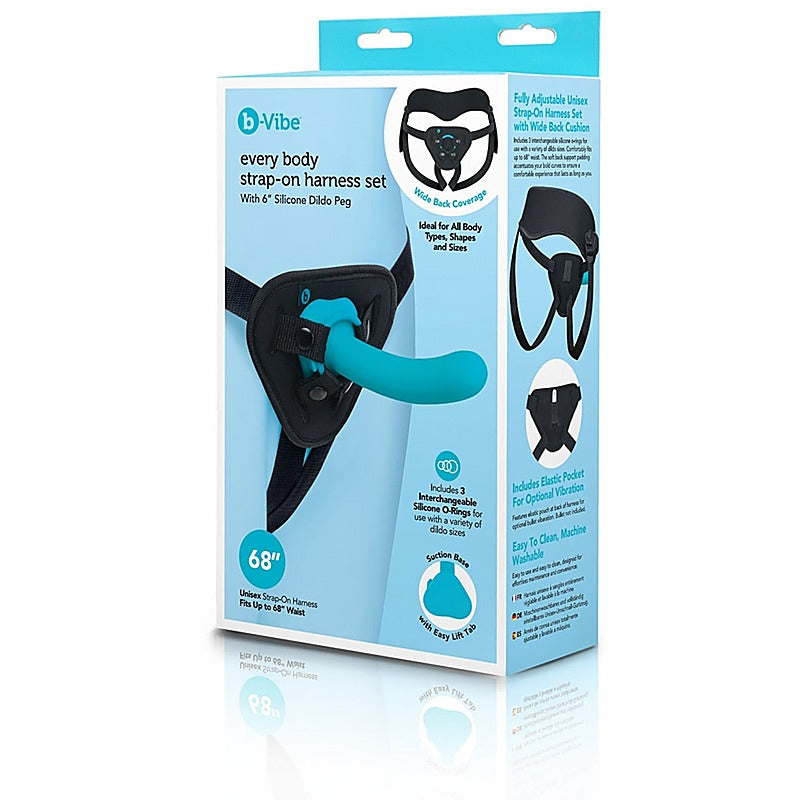 Every Body Strap-On Harness Set by B-Vibe - Strap On Sextoys
