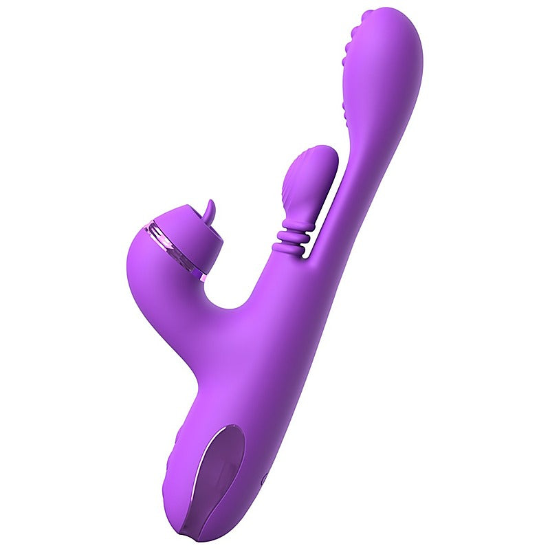 Pipedream Products Fantasy for Her IntiMotion Pulse Pro Rabbit Massager - Rabbit Vibrators