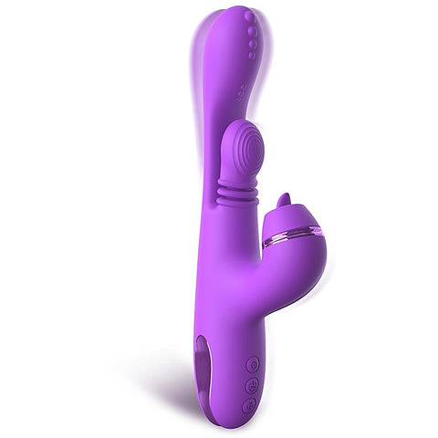 Pipedream Products Fantasy for Her IntiMotion Pulse Pro Rabbit Massager - Rabbit Vibrators