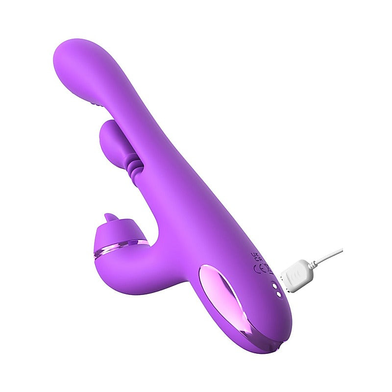 Pipedream Products Fantasy for Her IntiMotion Pulse Pro Rabbit Massager - Rabbit Vibrators