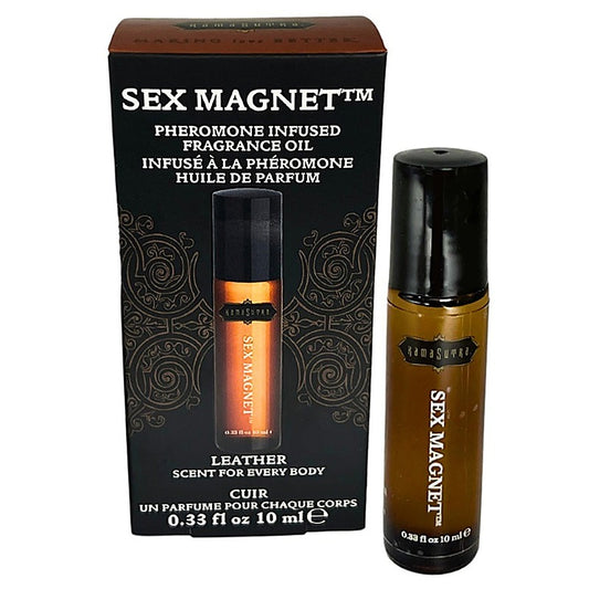 LEATHER Sex Magnet Pheromone Roll-On by Kama Sutra - Sex Pheromones and Perfumes
