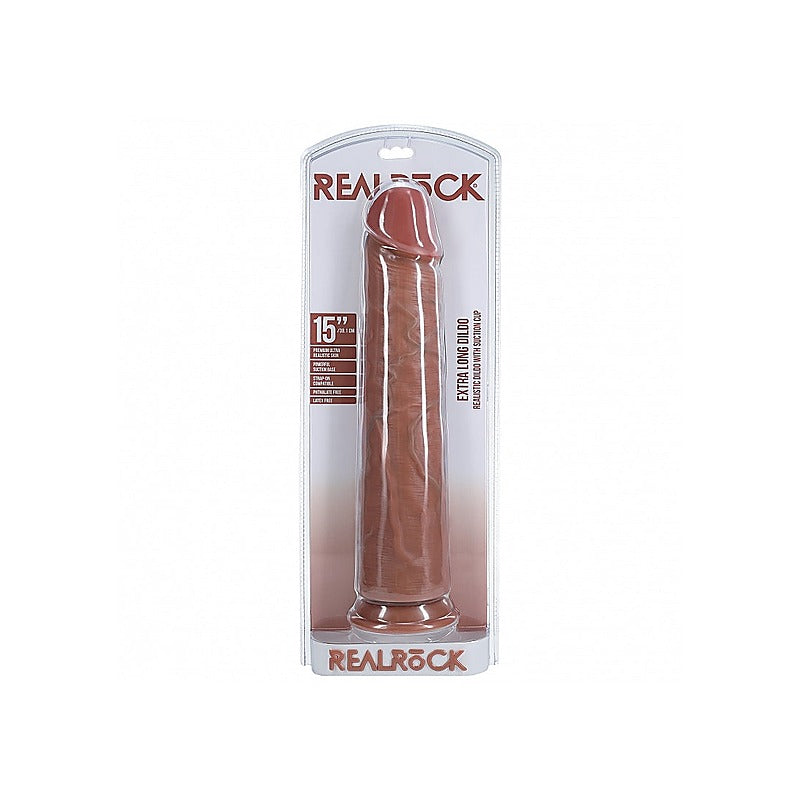 Realrock Extra Large No Balls Realistic Skin Dildo - Realistic Dildos