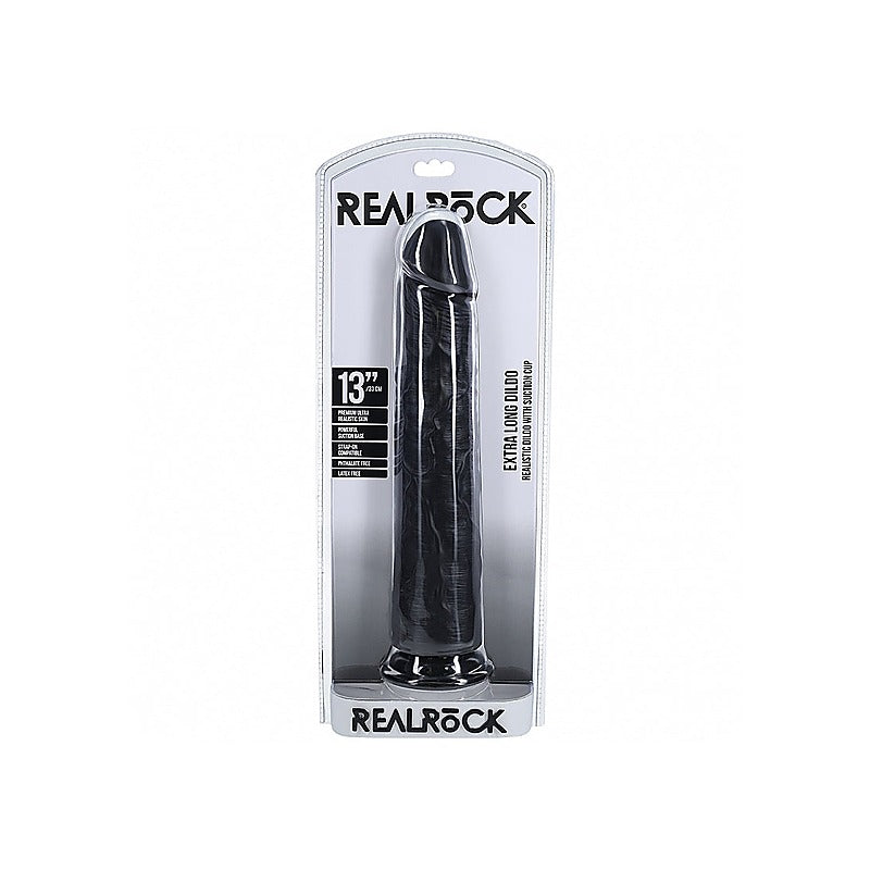 RealRock Extra Large No Balls Realistic Cock by Shots Toys - Realistic Dildos
